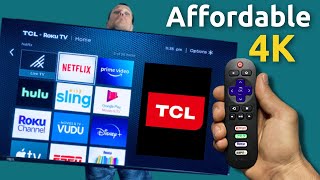 Affordable 4K TV With Roku - TCL Knocks It Out Of The Park!