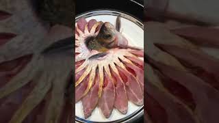 Steamed Wuchang Fish! Is greedy cat ready?清蒸武昌鱼！小馋猫准备好了吗？