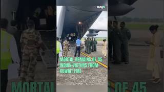 Mortal Remains Of Indian Victims In Kuwait Fire Reach Kerala