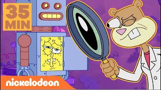 SpongeBob Squarepants | 35 MENIT Eksperimen Terbaik Sandy! | Nickelodeon Bahasa