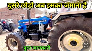 दुसरे छोड़ो अब इसका जमाना Powertrac Euro 50 Next 4wd Tractor Full Review