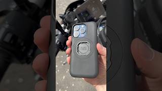 How to fit iPhone 15 pro QUADLOCK on motorcycle.