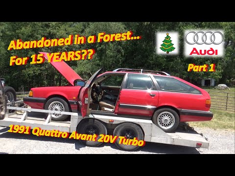 RARE Audi Abandoned in a Forest…for 15 YEARS?? (PHAD Christmas Marathon – Part 1)