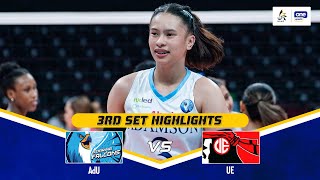 AdU vs. UE | SET 3 GAME HIGHLIGHTS | UAAP SEASON 87 WOMEN’S VOLLEYBALL | FEB 26, 2025