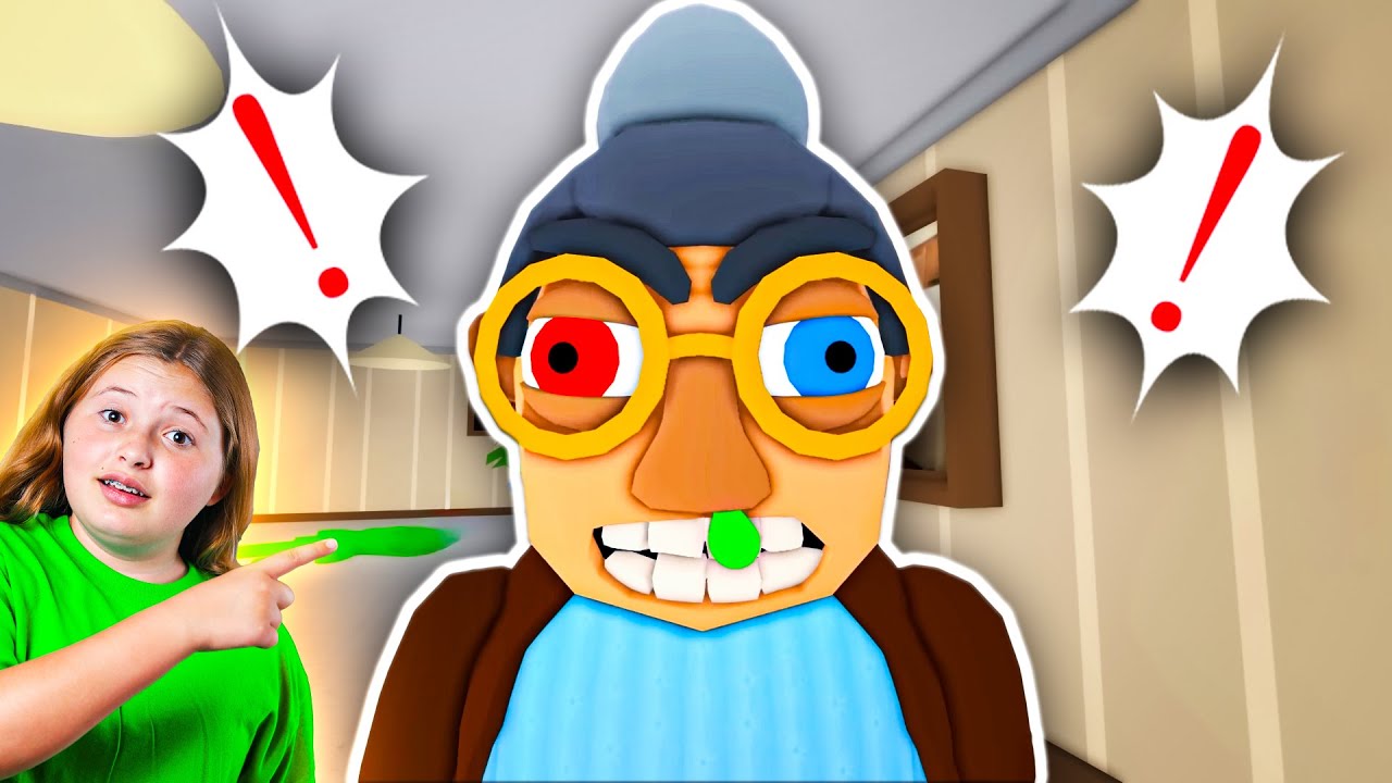 How To ESCAPE The Scary Grandma? (Roblox Obby) - YouTube