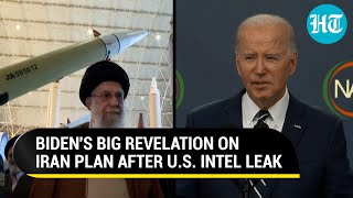Iran 'Revenge': US Intel Leak Of '100-Drone Attack' On Israel; Biden Says It's Likely 'Sooner Than…'