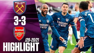 Highlights & Goals | West Ham vs. Arsenal 3-3 | Telemundo Deportes