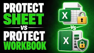 🆚 PROTECT SHEET vs PROTECT WORKBOOK in EXCEL: What’s the difference?