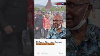 DR Benny Giay: Lukas Enembe korban politik Jakarta #shorts