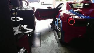 Ferrari488 エキゾーストバイパスモジュール