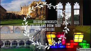 OXFORD UNIVERSITY COLLEGE AND ROOM TOUR (NEW COLLEGE)