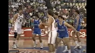 ACROPOLIS'92: HELLAS-LITHUANIA 83-81 (MEGA,9/6/1992)