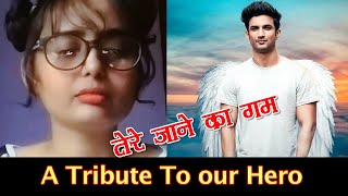 Tere Jaane Ka Gam ...... Song .. Tribute To Our Hero Sushant