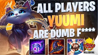 WILD RIFT | All Yuumi Players Are Dumb F**** | Challenger Yuumi Gameplay | Guide & Build
