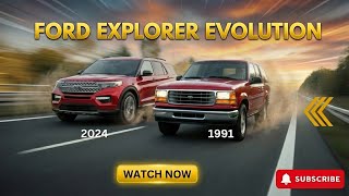 From Box to Beast | Ford Explorer Evolution 1991–2025