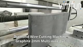 Revolutionizing Graphite Cutting | Endless Diamond Wire Saw Full Performance