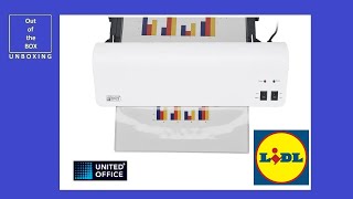 SilverCrest Laminator ULG 300 B1 UNBOXING (Lidl A3 ABS 5 minutes stand-by)