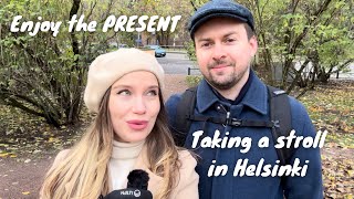 Last Autumn Vlog: Preparing Christmas cakes, Taking a stroll in Helsinki, Sharing Insights