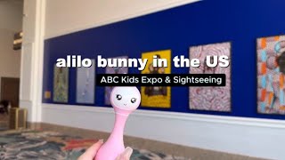 alilo bunny in the US | ABC Kids Expo \u0026 sightseeing!!