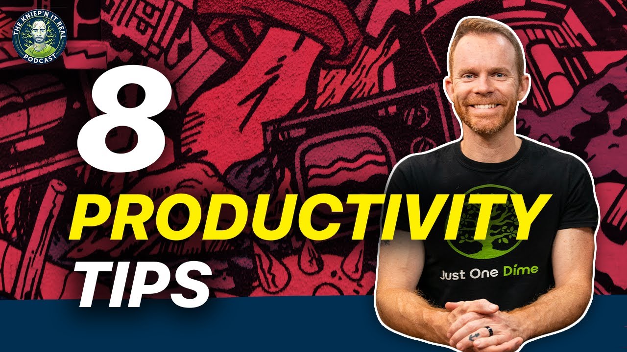 How To Be Productive | 8 Productivity Tips - YouTube