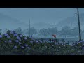 Relaxing Music Piano Soft Rain to Sleep, Relieve Stress Calm the Mind and Wake Up Happy