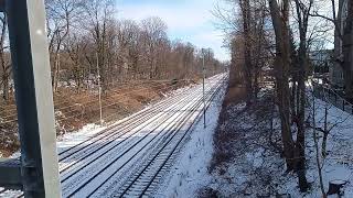 Amtrak 43 Pennsylvanian at Bryn Mawr, PA Before An Incident