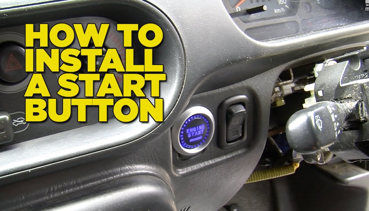 How To Install A Start Button Youtube