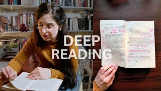 Are We Still Capable of Deep Reading?