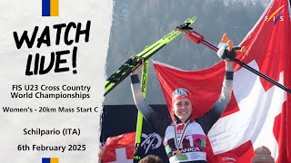 LIVE: FIS Nordic JWC 2025 Schilpario (ITA) - U23 20km Mass Start Women Classic