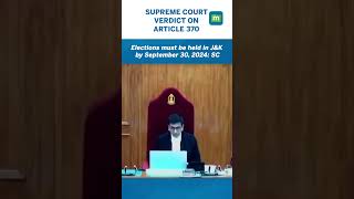 SC asks ECI to hold J\u0026K polls by Sept 30 #supremecourt #article370 #jammukashmirpolls #elections