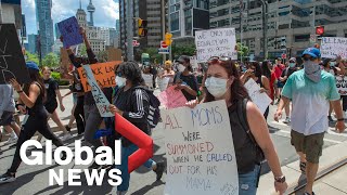 George Floyd protests: Peaceful anti-racism demonstrations continue throughout Toronto