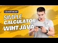 Java Calculator || Java Project || Code With Rohit