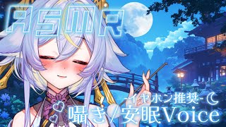 ♡₊⁺ ASMR VTuber ┊耳かき 睡眠導入 囁き 耳ふー┊リラックスのお供に⯎耳を優しくケアして、心地よい吐息音。┊3Dio┊名古屋なも ⁺₊♡