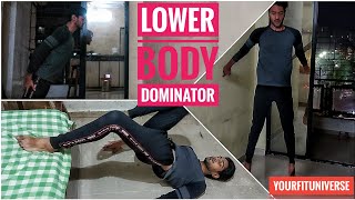 #Noequipmentneeded FULL LOWER BODY WORKOUT, पूर्ण निचले शरीर की कसरत