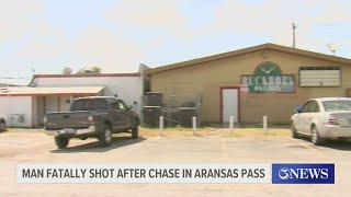 Aransas Pass Police kill man after kidnapping, car chase, shootout
