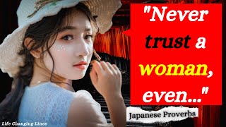 Japanese Proverbs and Sayings ABOUT (WOMAN) that makes YOU WISE
