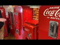 Largest Collection of Vintage Cola Machines in the World Come with me to the Electric Cola Cafe