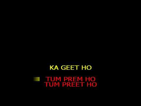 Tum Prem Ho Karaoke Mohit Lalwani Video Lyrics - YouTube