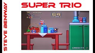 Super Trio on the Pandora's Box 4S+. Gameplay \u0026 Commentary