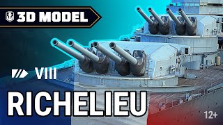 Сухой док: Французский линкор Richelieu