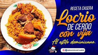 RECETA - Locrio de Cerdo Dominicano  / Cocinando en Casa 🏚️