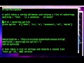 Python 15:  Split and Join