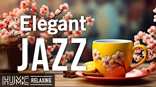 Elegant Smooth Winter Jazz ☕Happy Morning Coffee Jazz Music and Bossa Nova Piano for Start the day
