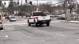 White plains FD utility 2518 Returning to Headquarters from a dryer fire 3/23/22