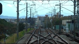 前方展望 2018.10.06 阪急 千里線 北千里駅～淡路駅間 大阪市高速電気軌道 66系 66611F 普通 天下茶屋 行き 阪急電鉄 阪急電車 Osaka Metro