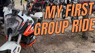 My First Group Ride