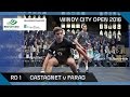 Squash: Castagnet v Farag - Windy City Open 2016 - Men's Rd 1 Highlights