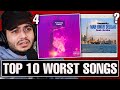 Top 10 Worst Rap Songs of 2024