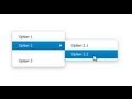 Bootstrap right-click dropdown control demonstration