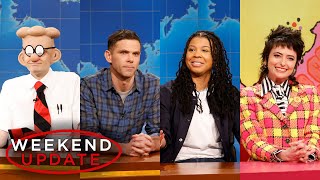 Weekend Update ft. Michael Longfellow, Mikey Day, Punkie Johnson and Sarah Sherman - SNL
